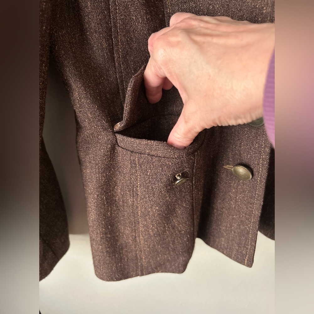 90s embroidered blazer - Picture 3 of 14